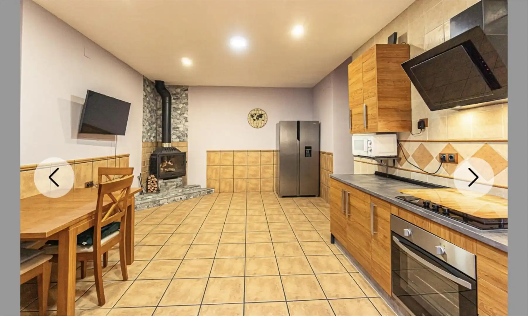 Casa adosada en venta en Calle Almeria, 12, Montillana Cocina de Casa adosada en venta en Montillana con Aire acondicionado, Calefacción y Terraza