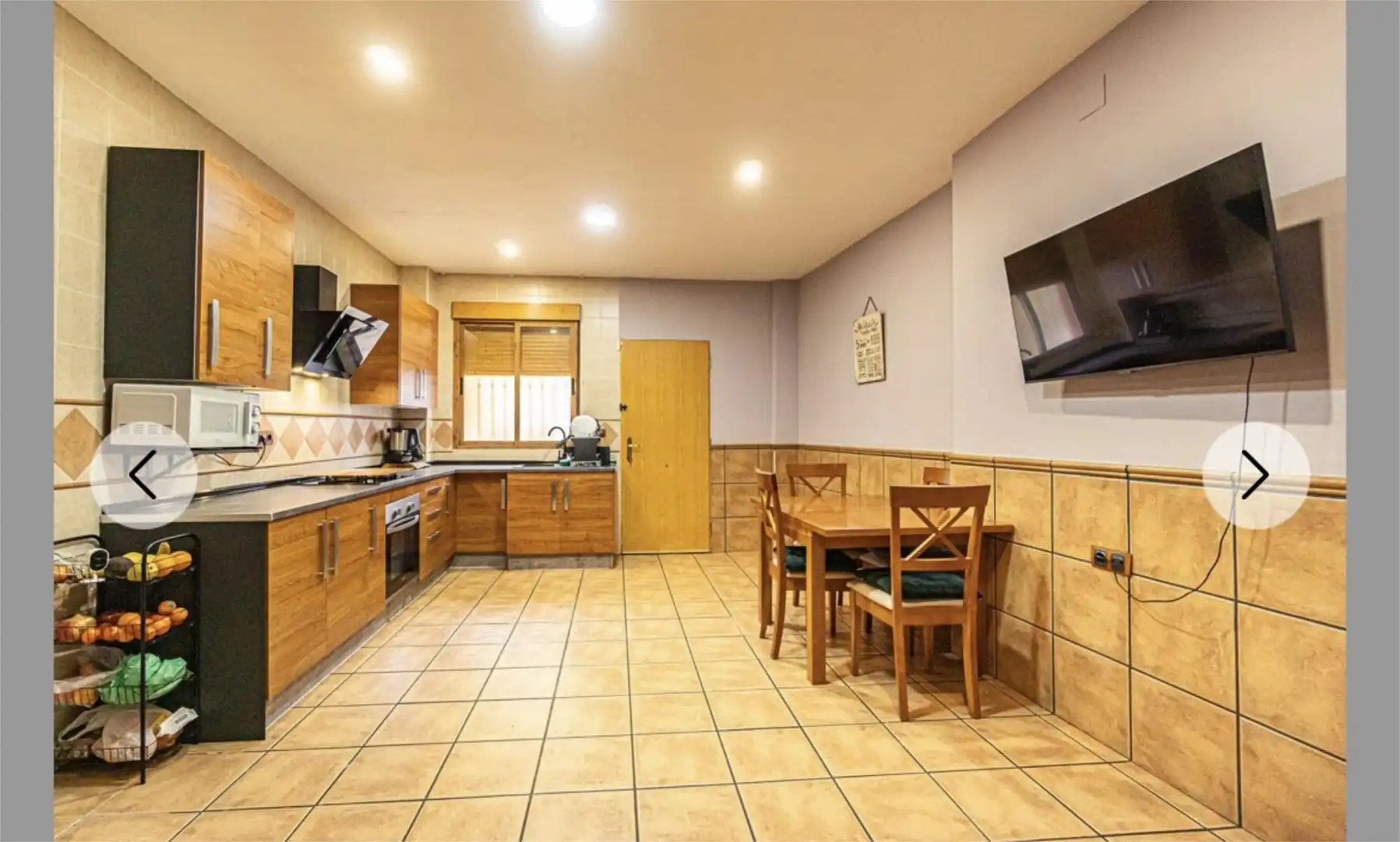 Casa adosada en venta en Calle Almeria, 12, Montillana Cocina de Casa adosada en venta en Montillana con Aire acondicionado, Calefacción y Terraza