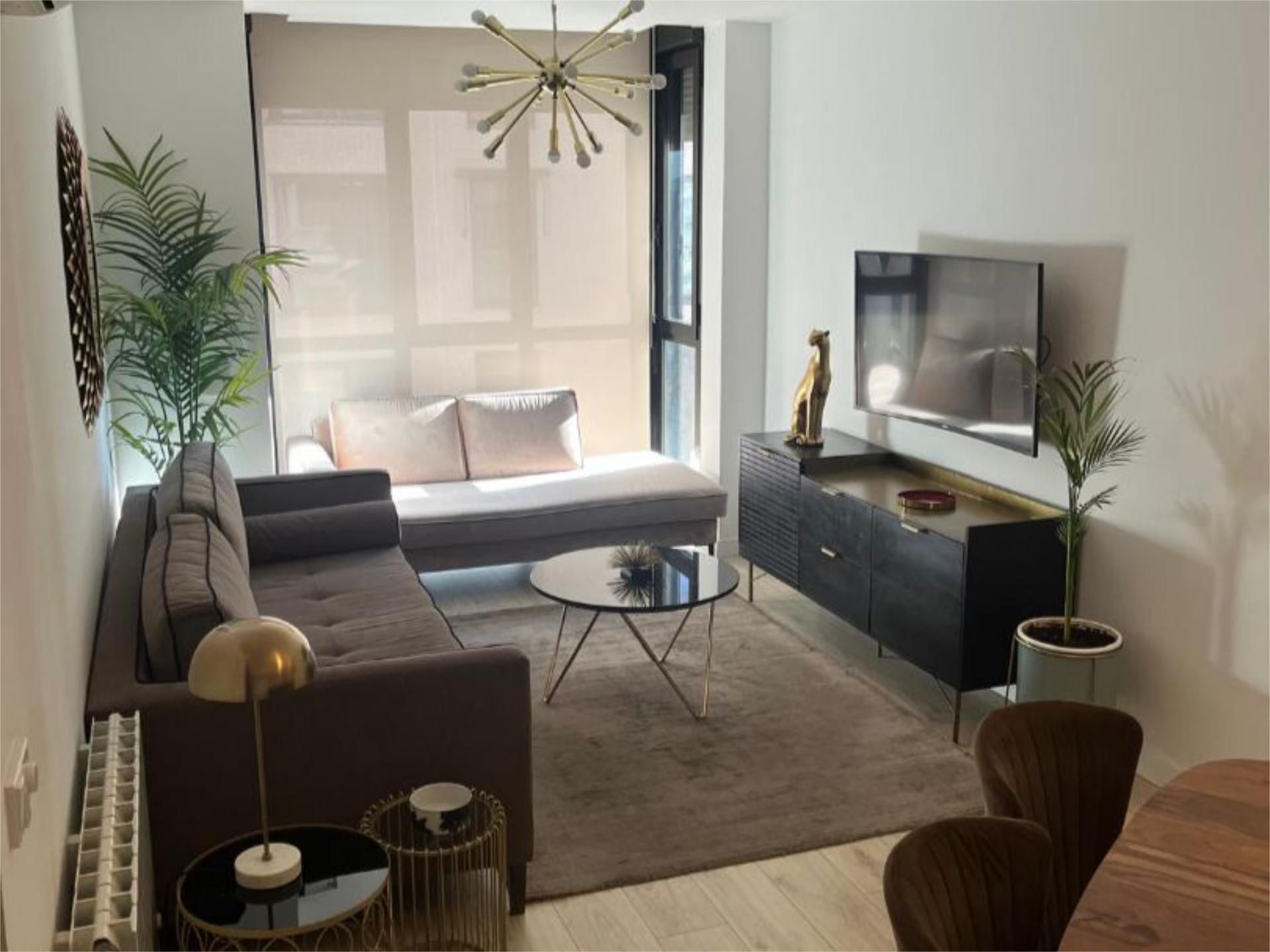Flat for sale in Paseo de Juan Antonio Vallejo-Nájera Botas, 30, Acacias Living room of Flat for sale in Madrid Capital with Air Conditioner, Heating and Parquet flooring