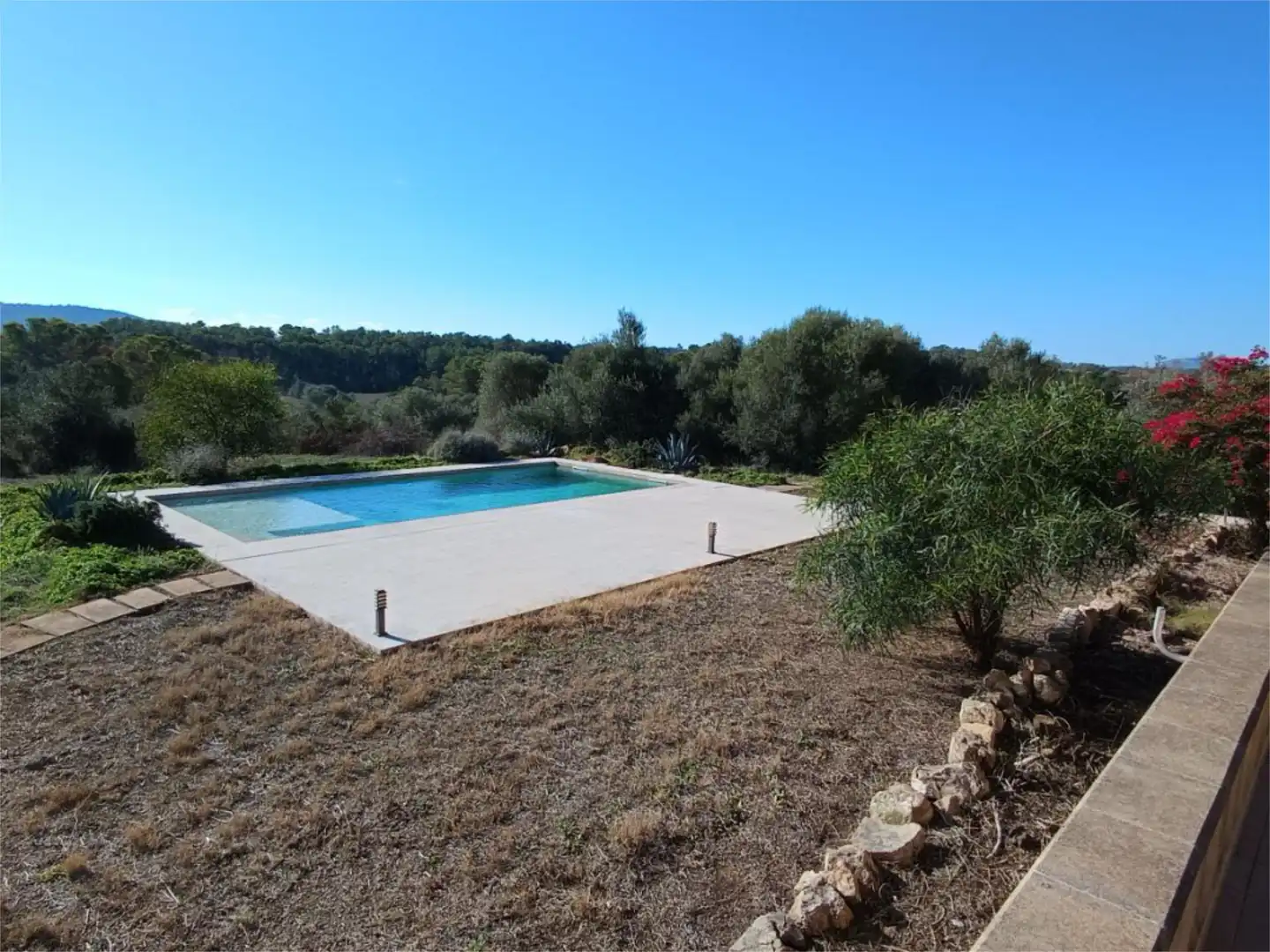 Piscina de Casa o xalet de lloguer en Sineu amb Aire condicionat, Calefacció i Jardí privat