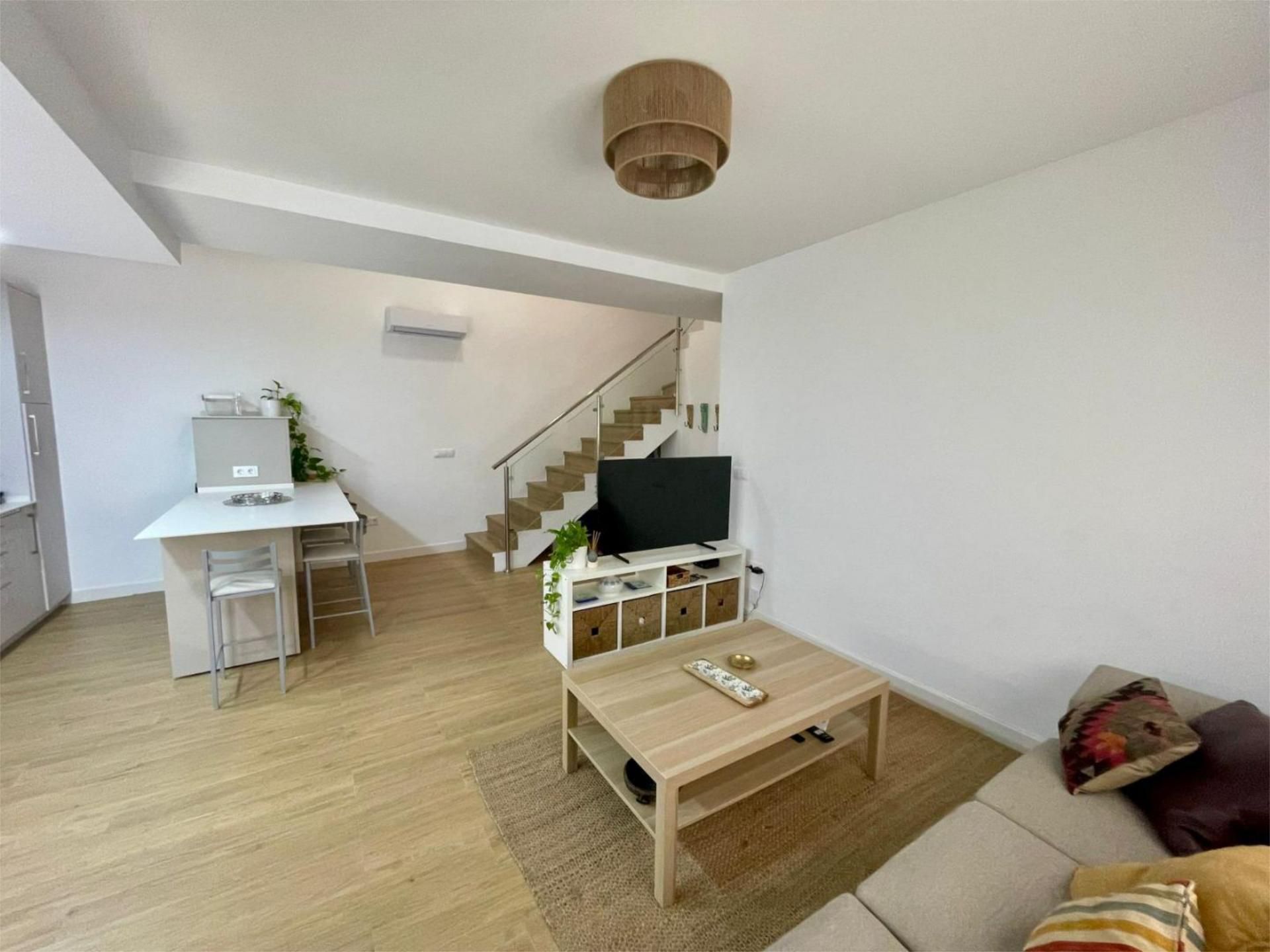 Living room of Duplex to rent in El Puerto de Santa María  with Air Conditioner, Heating and Furnished