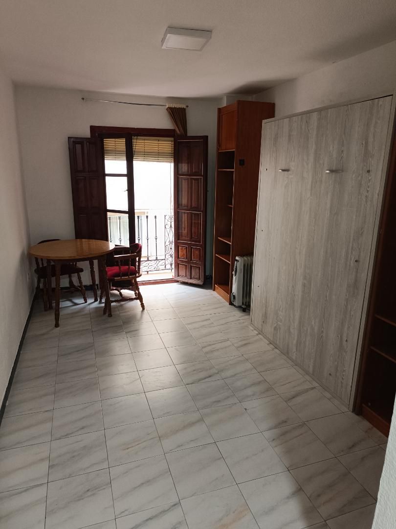 Estudi de lloguer en  Granada Capital amb Calefacció, Terrassa i Moblat