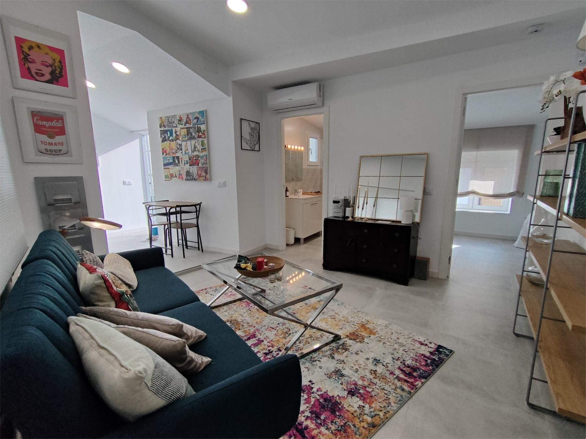 Sala d'estar de Pis de lloguer en Gelves