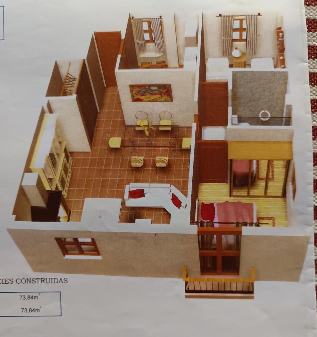 Flat for sale in Castilleja del Campo  with Washing machine and Microwave