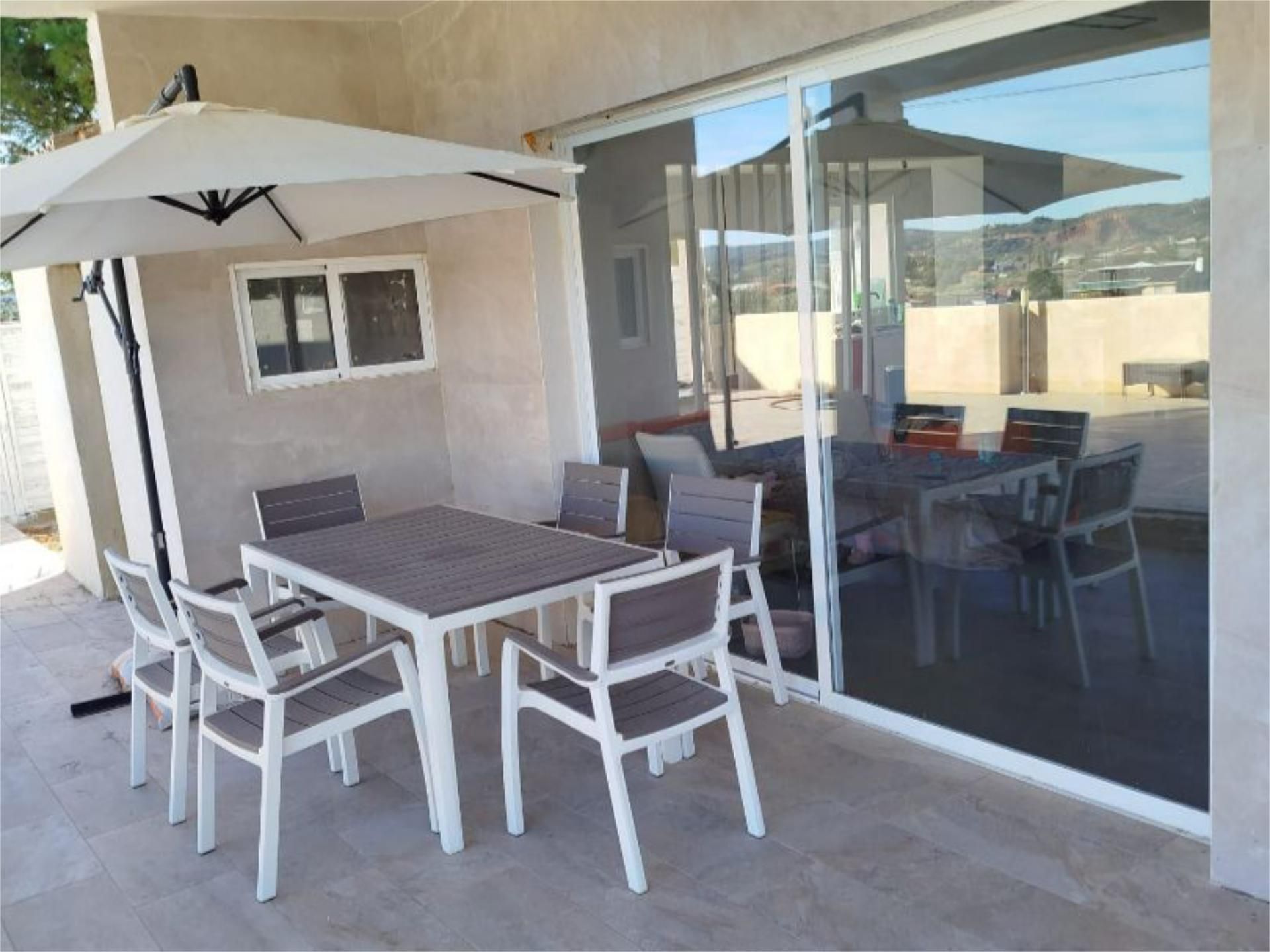 Terraza de Casa o chalet en venta en Montroi / Montroy con Aire acondicionado, Terraza y Piscina