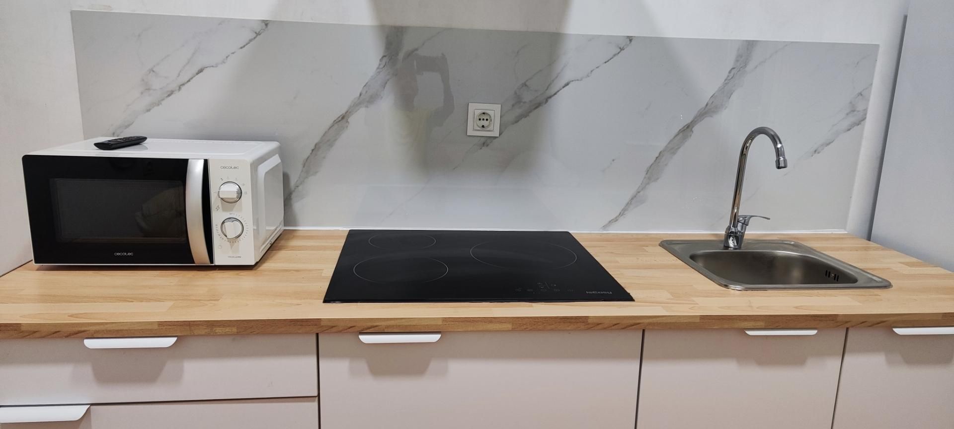 Cocina de Piso de alquiler en Palos de la Frontera con Aire acondicionado, Amueblado y Lavadora