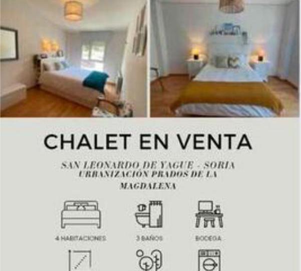 Casa adosada en venda a San Leonardo de Yagüe, Soria - imatge 1 Foto 1 de Casa adosada en venda a San Leonardo de Yagüe, Soria