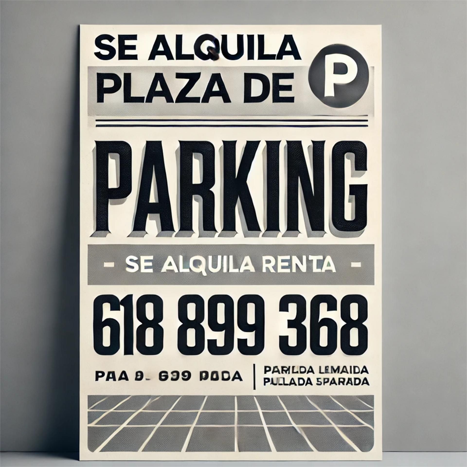Garage miete in Calle de Juan Ramon Jimenez, 45, Las Lomas - Las Yucas Parkplatz von Garage miete in Águilas