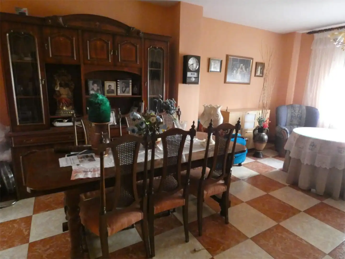 Menjador de Pis en venda en Malagón amb Aire condicionat, Terrassa i Balcó