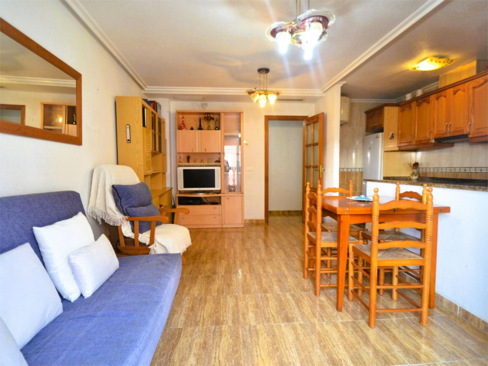 Apartment for sale in Calle Patricio Zammit, 42, Las Piscinas Naturales Living room of Apartment for sale in Torrevieja with Air Conditioner, Terrace and Balcony