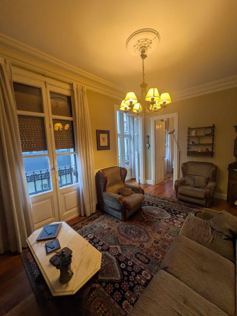 Pis de lloguer a Calle Barrenkale, Bakio Sala d'estar de Pis de lloguer en Bakio amb Calefacció, Parquet i Moblat