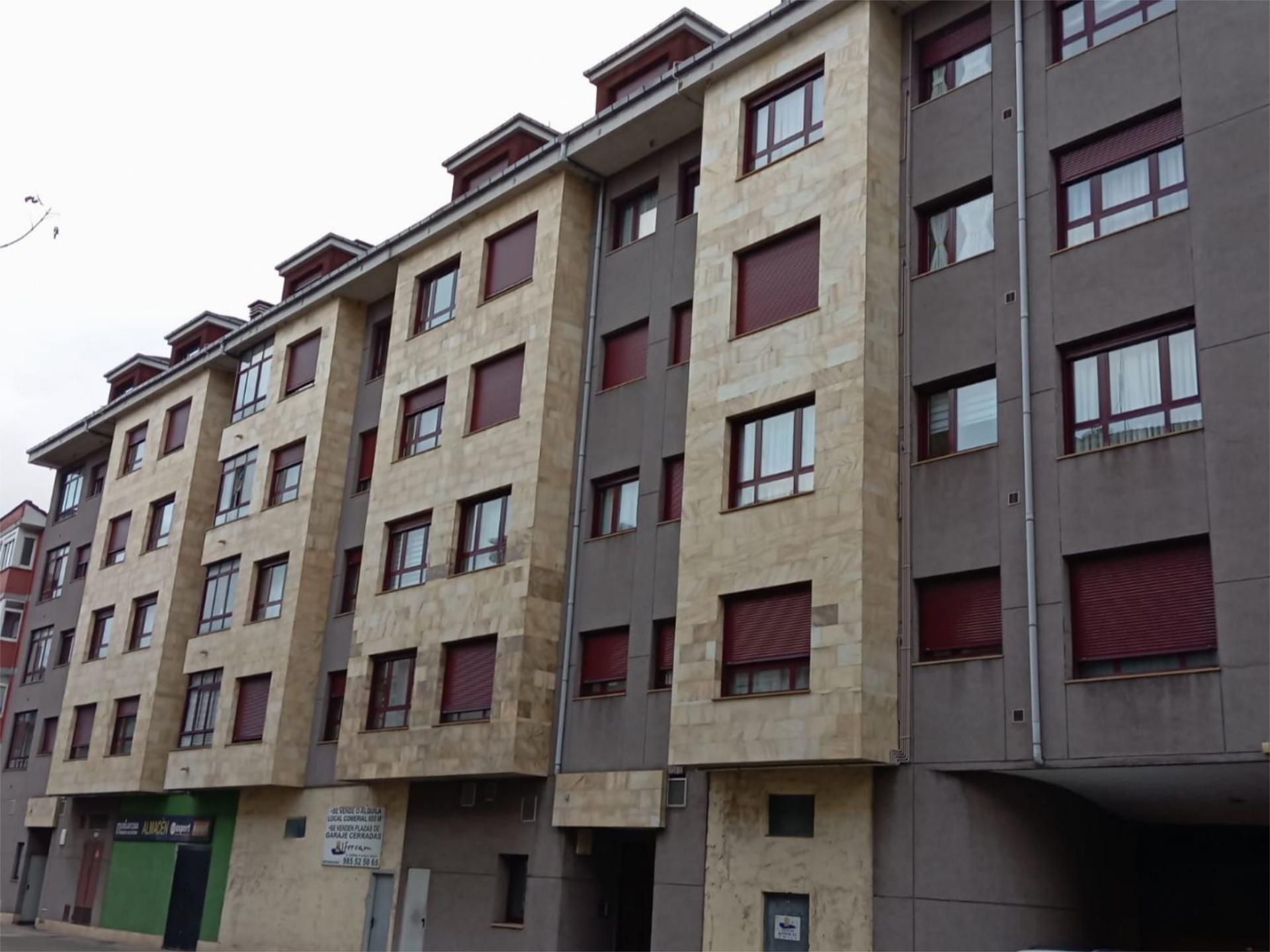 Exterior view of Flat to rent in Castrillón  with Heating, Storage room and Furnished