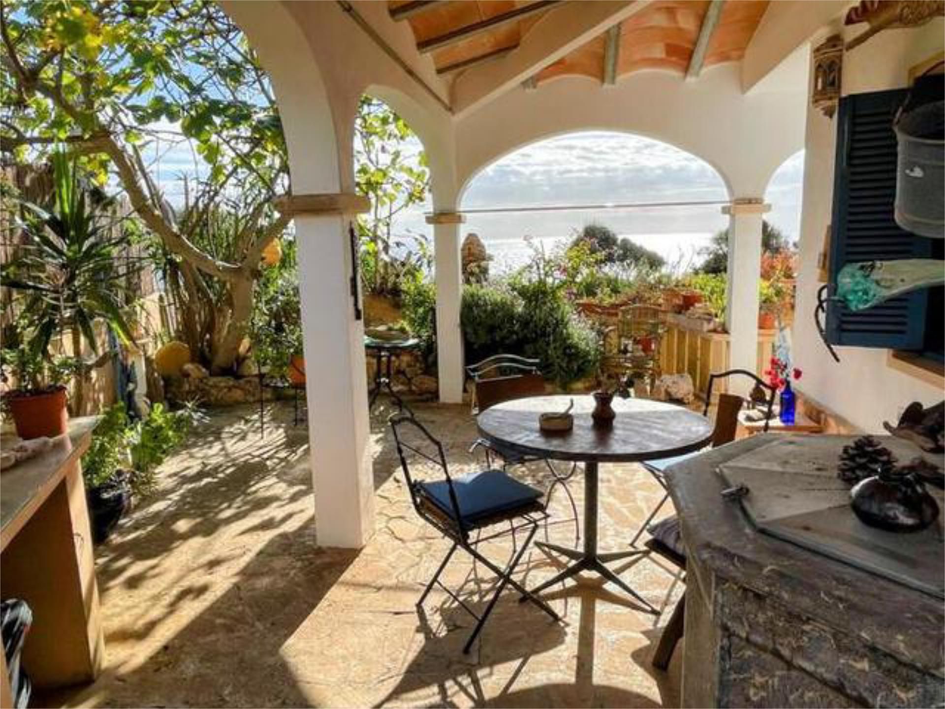 Terrace of Single-family semi-detached for sale in Santanyí  with Heating, Private garden and Terrace