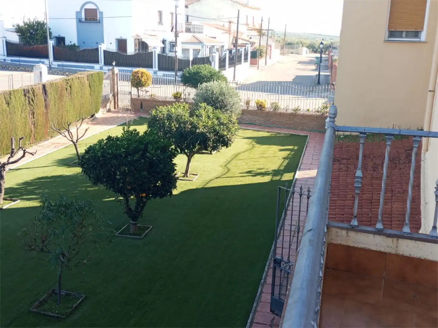 Garten von Wohnung zum Verkauf in Marmolejo mit Klimaanlage, Heizung und Privatgarten