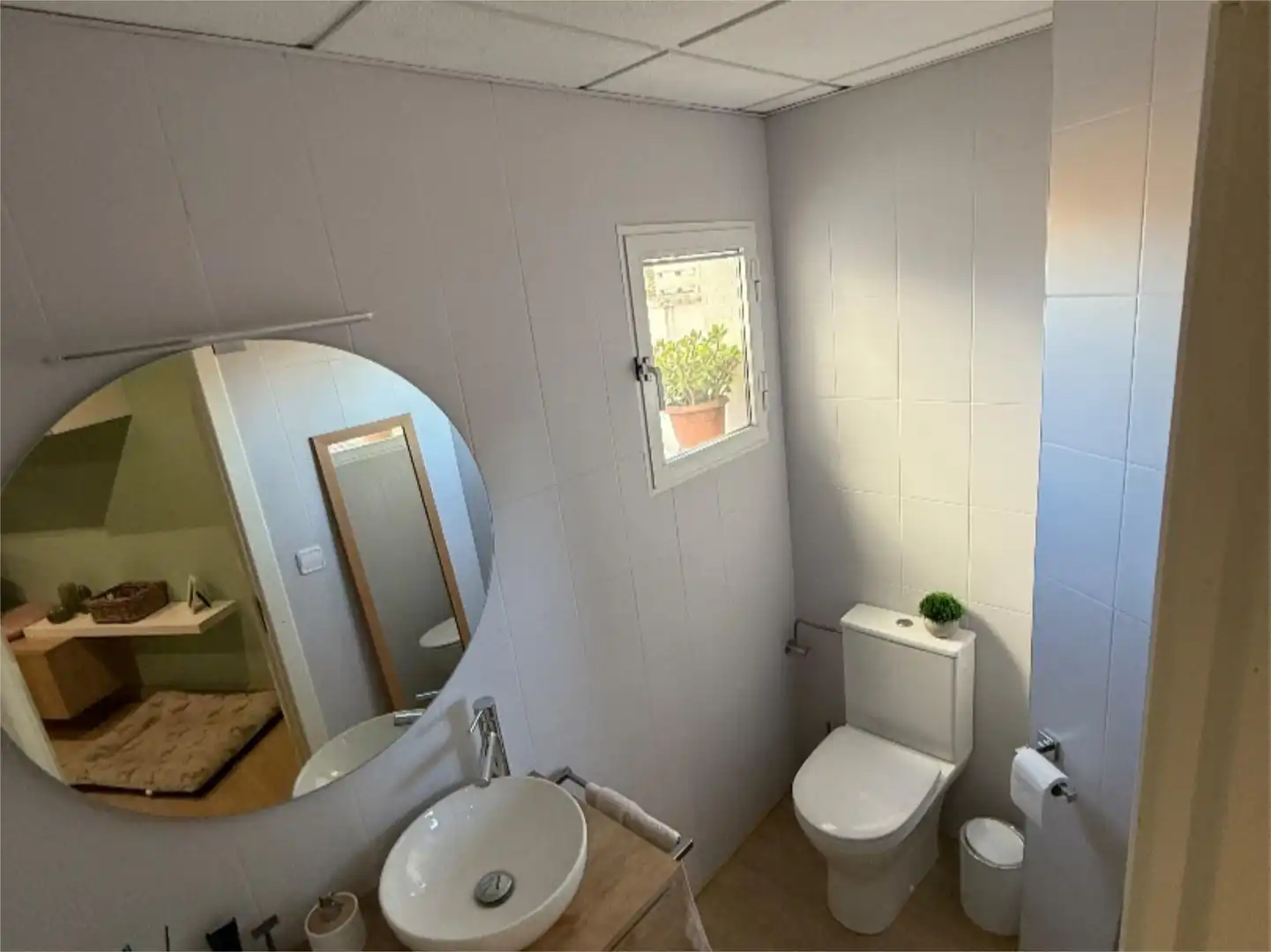 Piso en venta en Plaza Constitución, 1, Yátova Baño de Piso en venta en Yátova con Aire acondicionado y Terraza