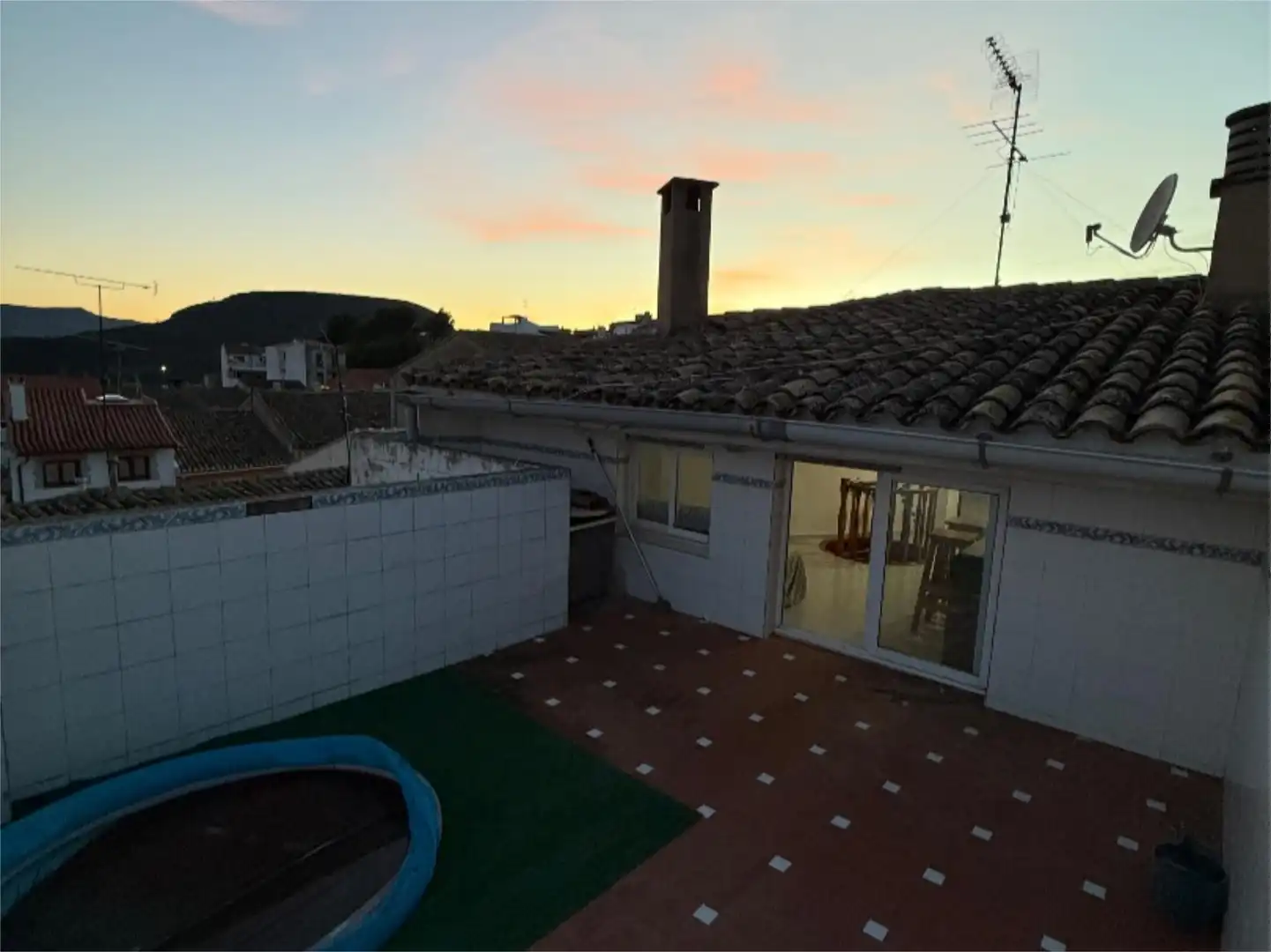 Piso en venta en Plaza Constitución, 1, Yátova Terraza de Piso en venta en Yátova con Aire acondicionado y Terraza