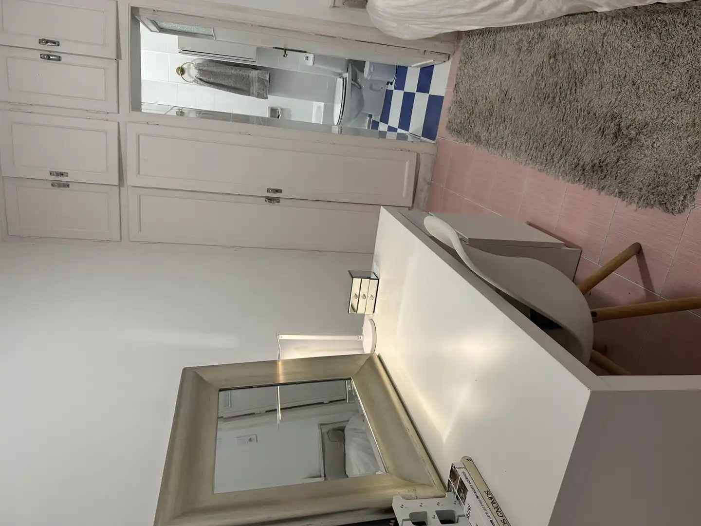 Bedroom of Study for share in Madrid  with Air Conditioner, Heating and Furnished