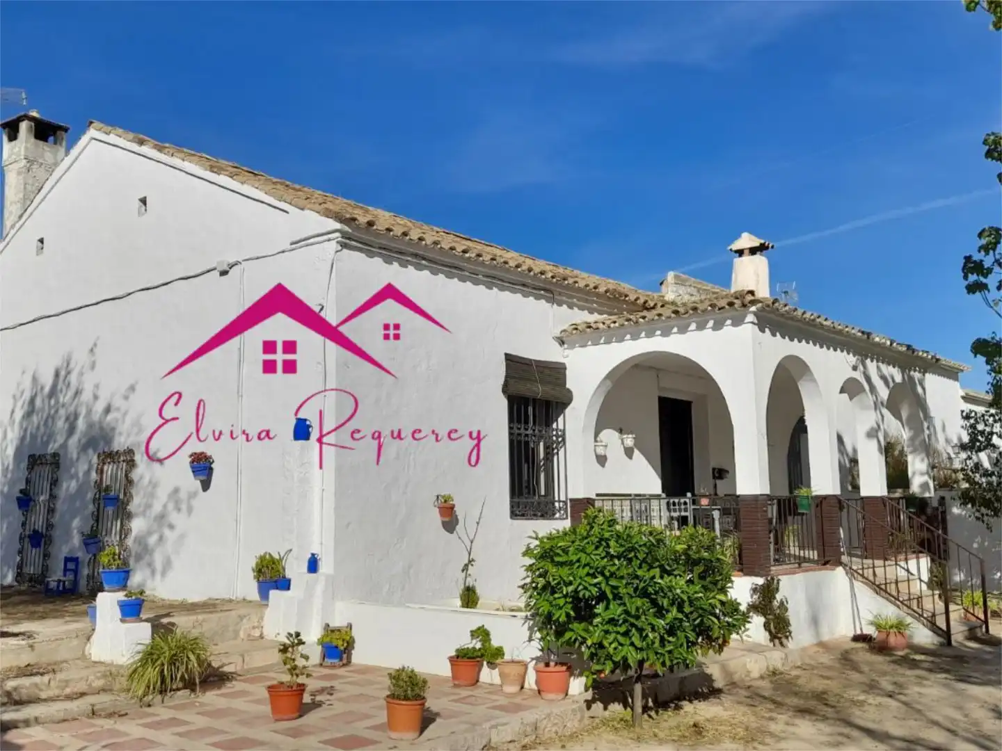Vista exterior de Casa o xalet en venda en Lucena amb Terrassa