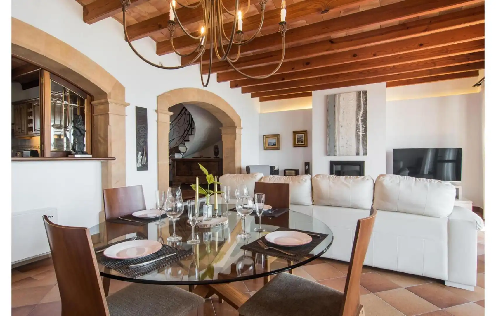 Casa o chalet de alquiler en Avinguda d'Amèrica, 41, Cala Ratjada Comedor de Casa o chalet de alquiler en Capdepera con Aire acondicionado, Calefacción y Terraza