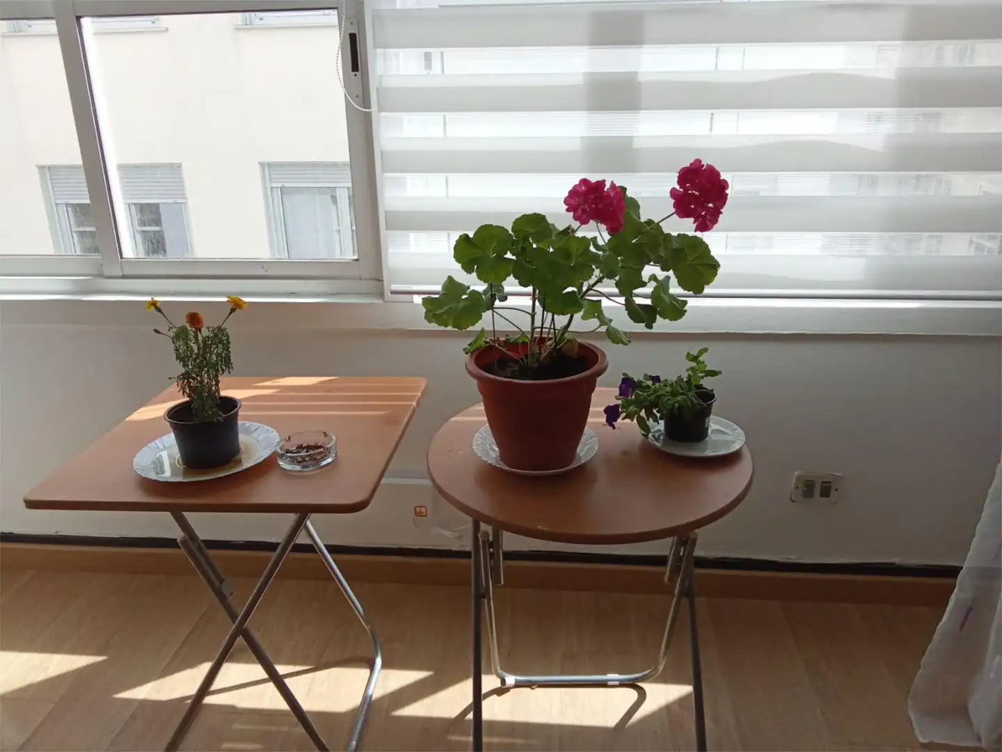 Balcony of Flat for rent in Ferrol  with Heating, Parquet flooring and Furnished