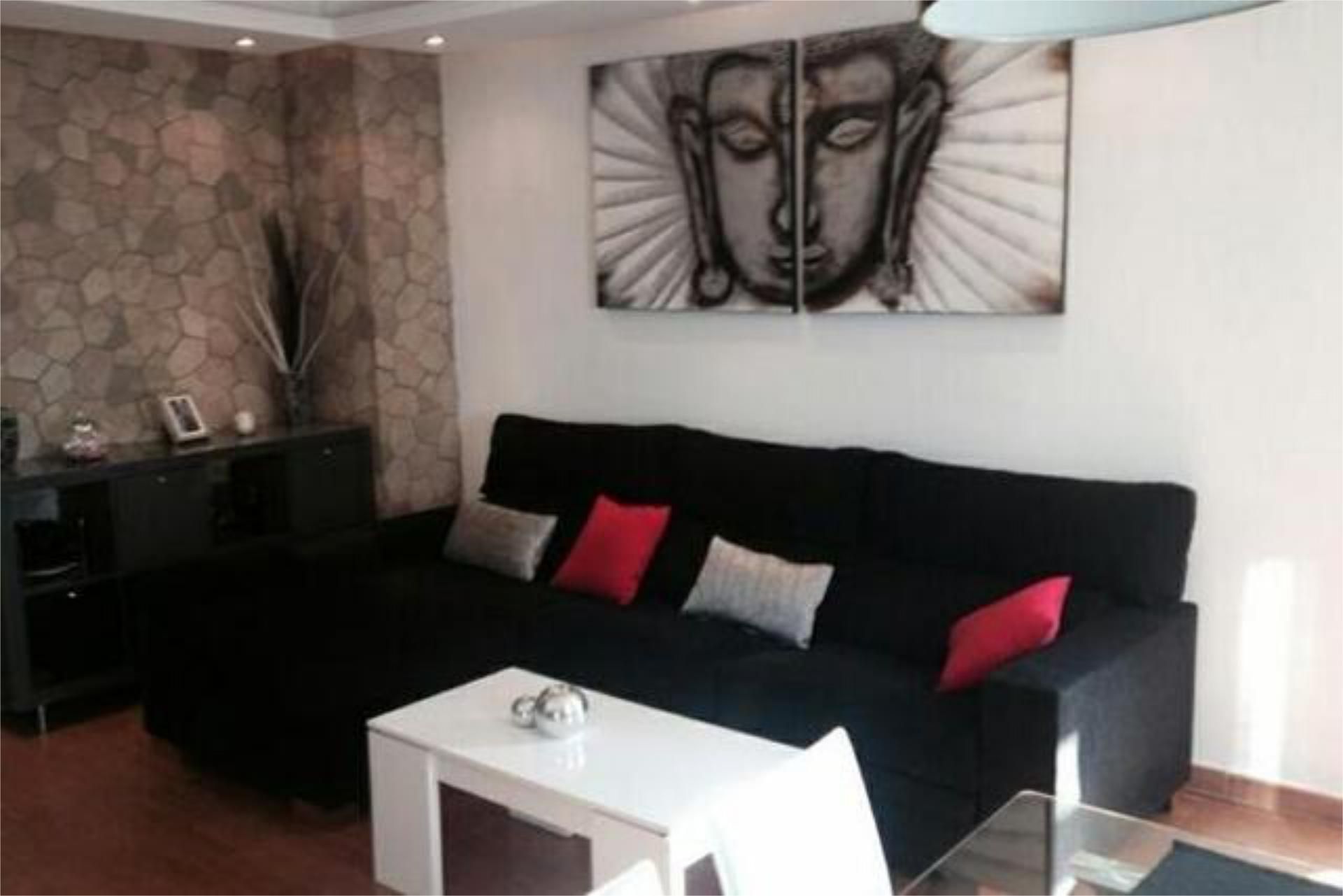 Living room of Flat for sale in  Melilla Capital  with Heating, Private garden and Terrace