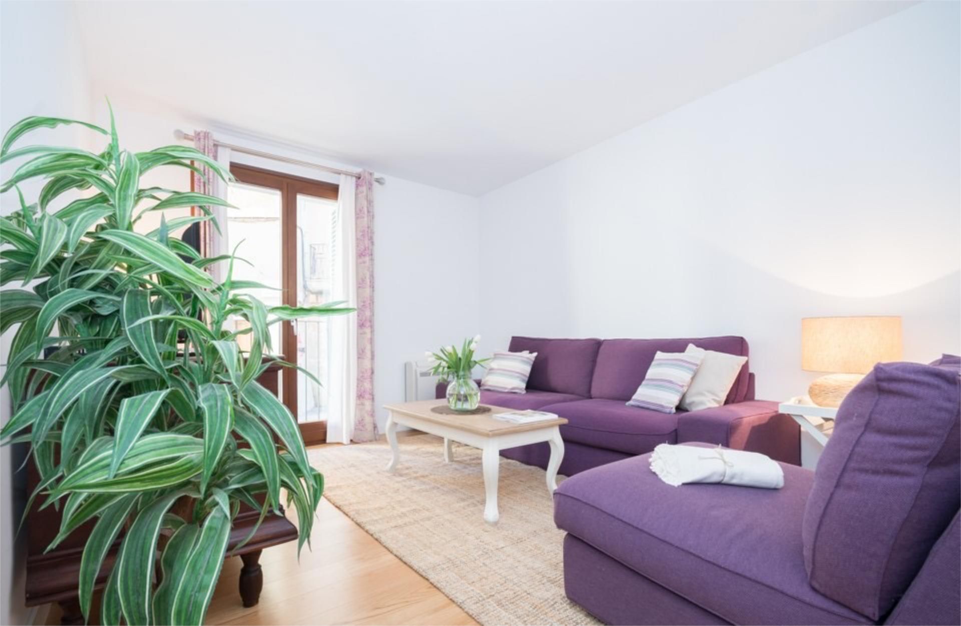 Flat to rent in Carrer de Can Sanç, 8, Cort Living room of Flat to rent in Palma de Mallorca with Air Conditioner