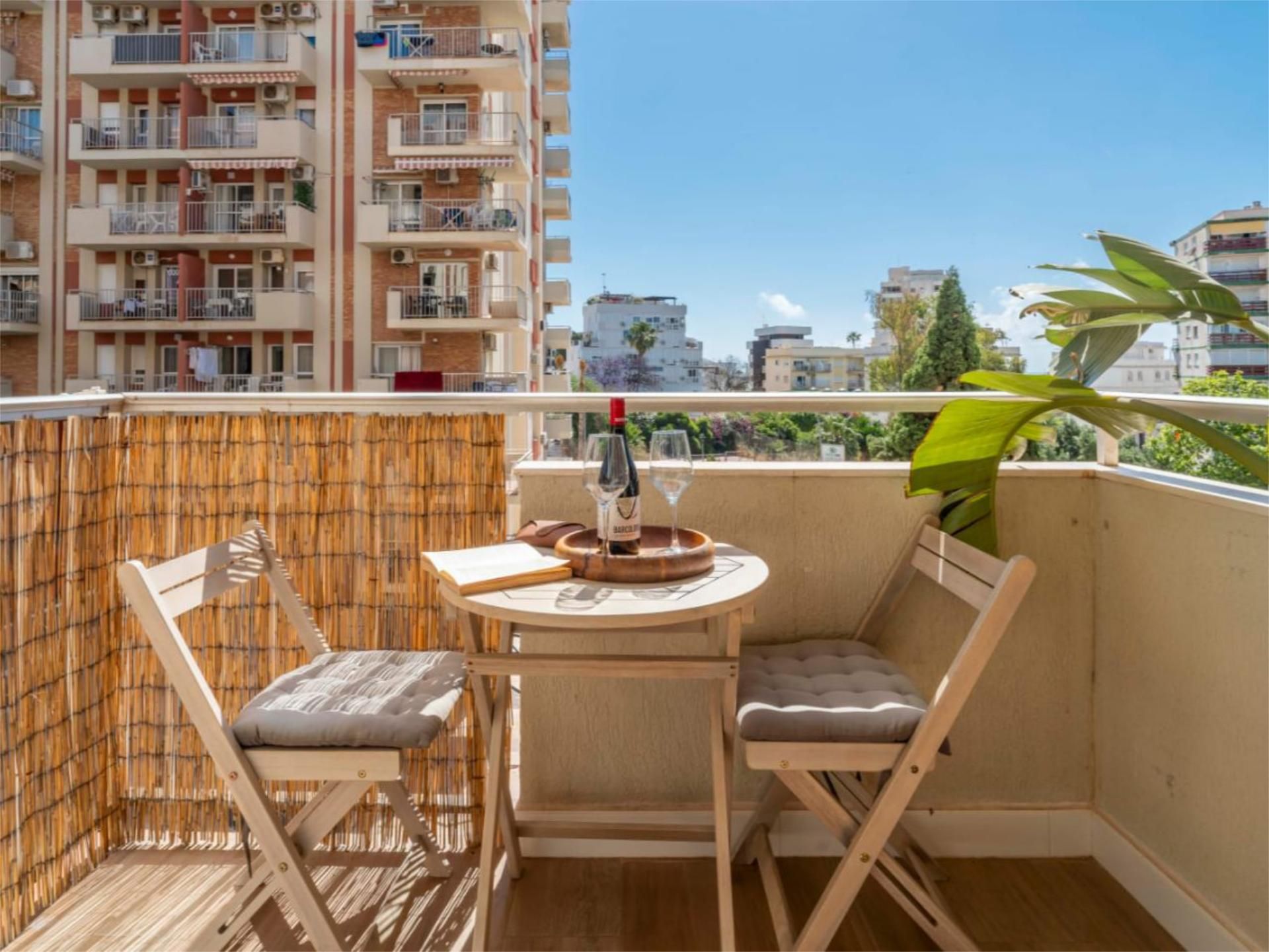Apartamento de alquiler en Avenida Gamonal, 12, Parque de la Paloma Terraza de Apartamento de alquiler en Benalmádena con Aire acondicionado, Terraza y Piscina