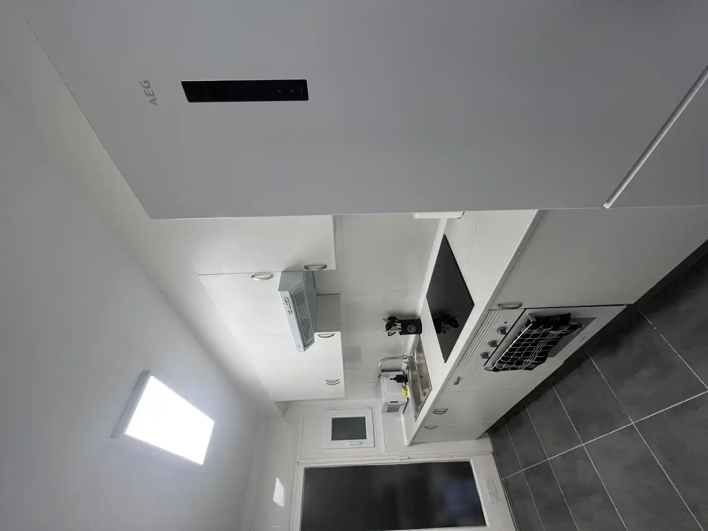 Kitchen of Flat for share in L'Hospitalet de Llobregat  with Parquet flooring, Furnished and Balcony