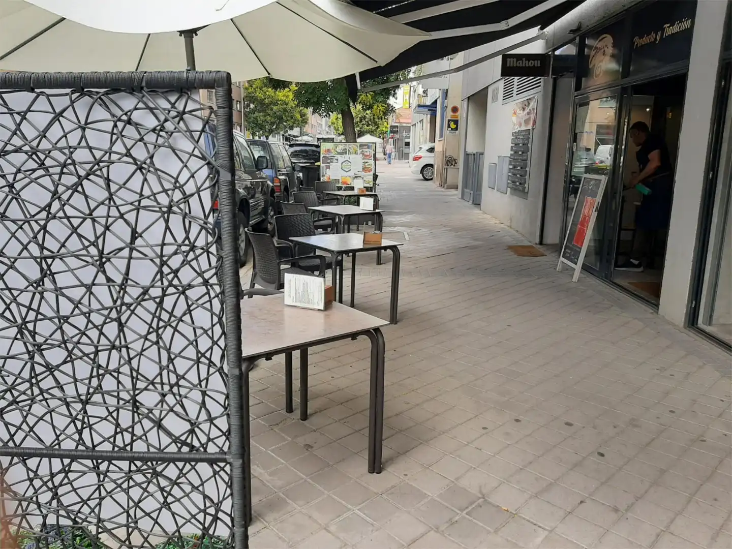 Terrassa de Local de lloguer en Madrid amb Aire condicionat