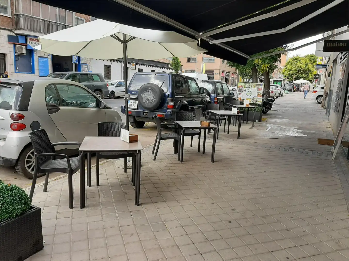 Terrassa de Local de lloguer en Madrid amb Aire condicionat