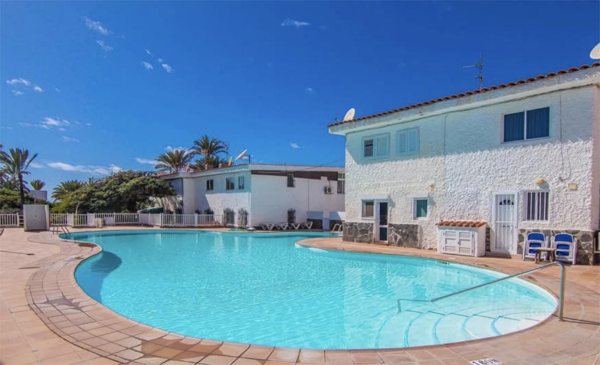 Swimming pool of House or chalet for sale in Mogán  with Air Conditioner, Heating and Private garden