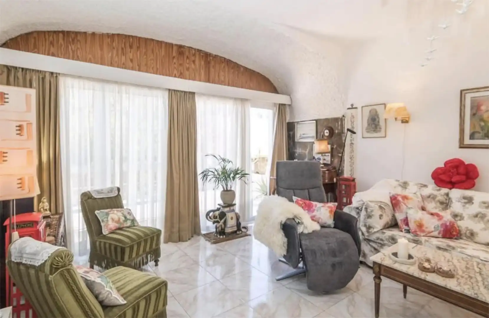 Casa o chalet en venta en Avenida Francisco Navarro Navarro, 14, Arguineguín Sala de estar de Casa o chalet en venta en Mogán con Aire acondicionado, Calefacción y Jardín privado