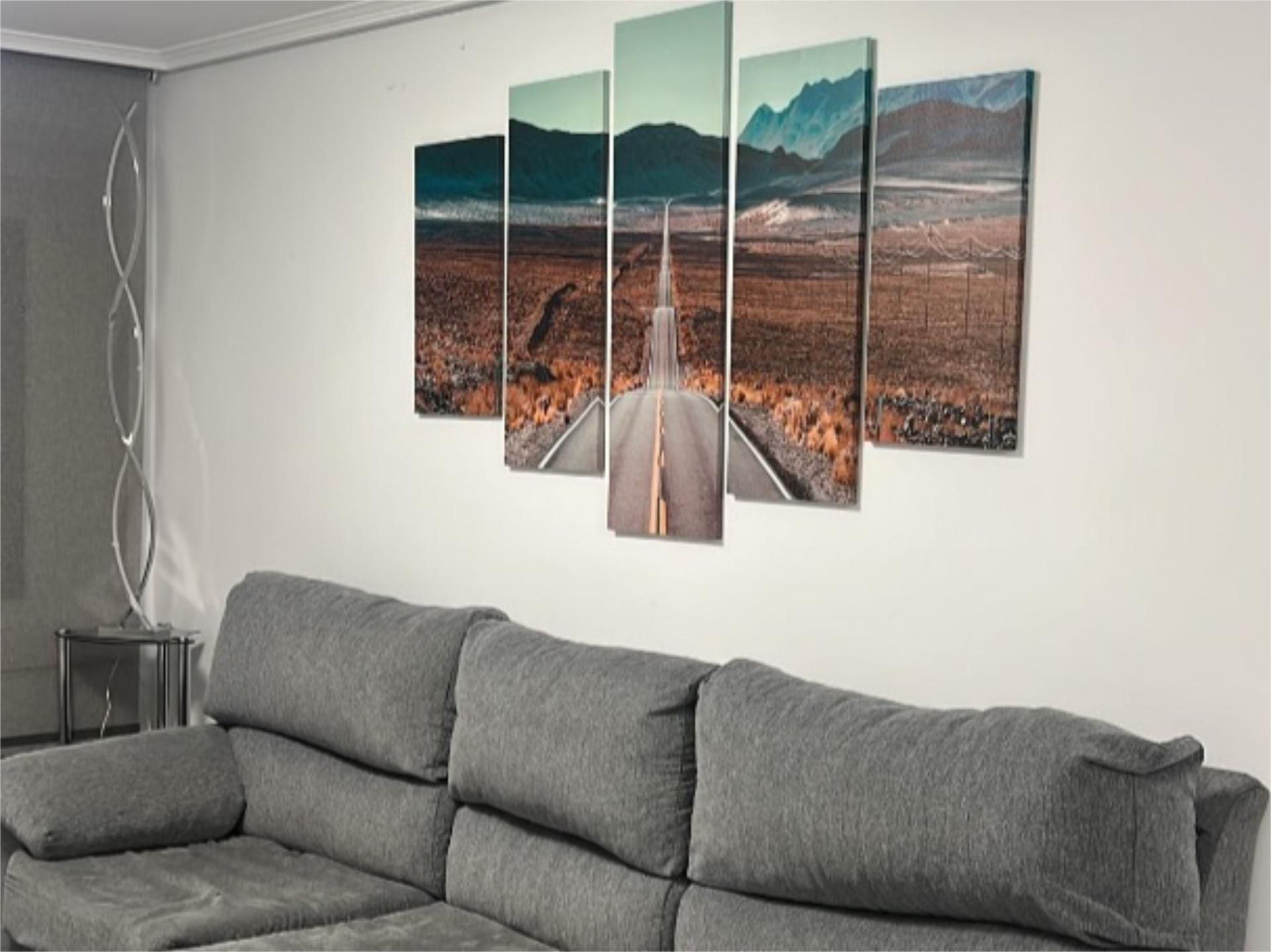 Flat to rent in Calle López Seña, 10, Centro Living room of Flat to rent in Laredo with Balcony