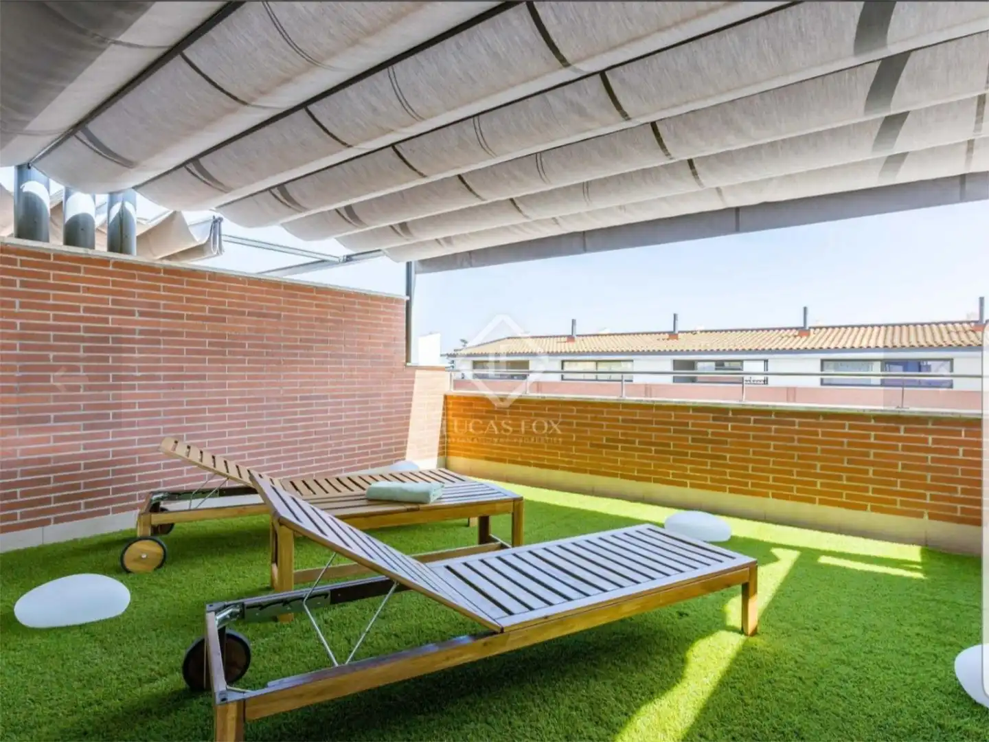 Terrasse von Wohnung zum Verkauf in Sant Andreu de Llavaneres mit Klimaanlage, Terrasse und Balkon