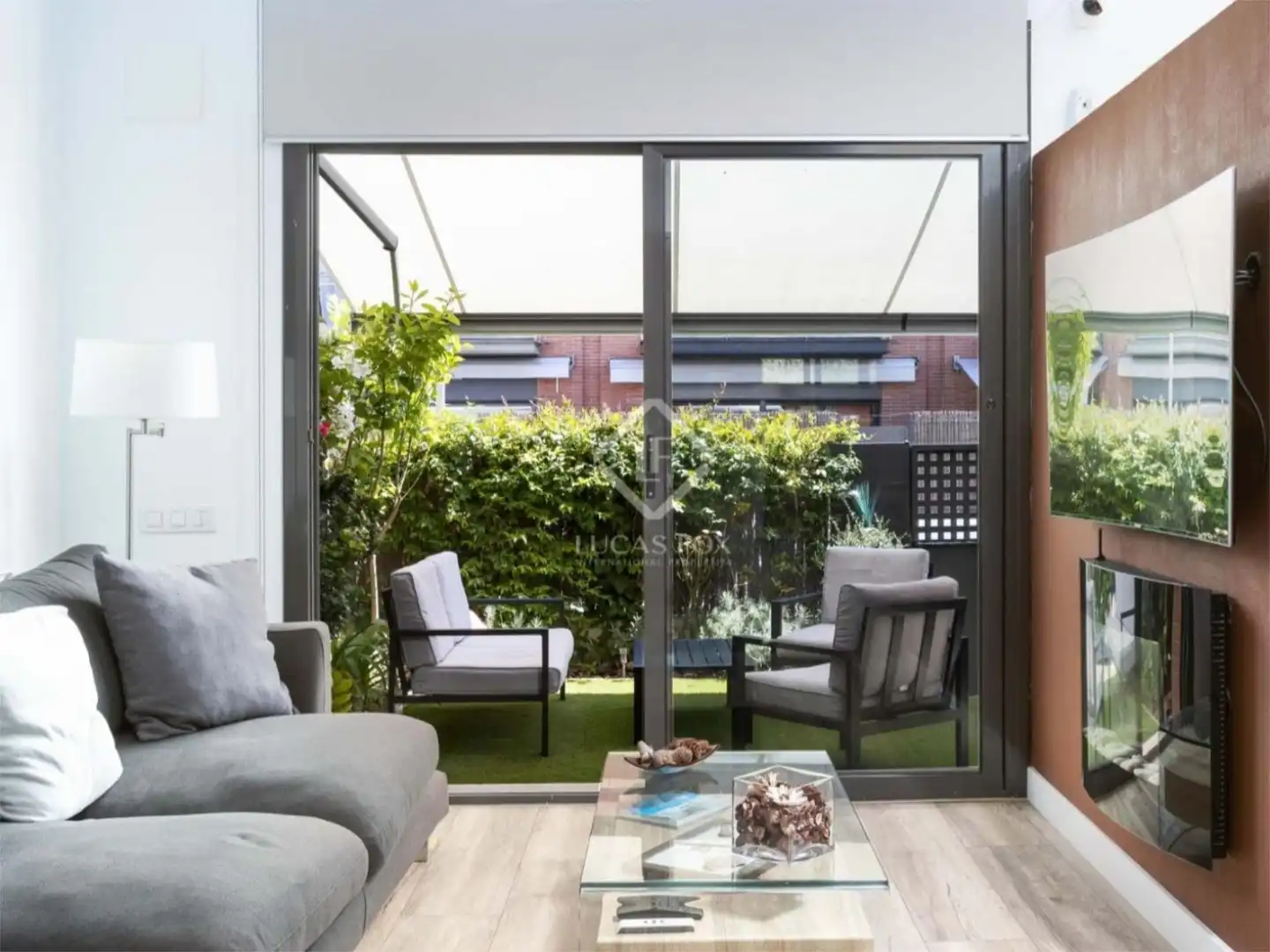 Terrasse von Wohnung zum Verkauf in Sant Andreu de Llavaneres mit Klimaanlage, Terrasse und Balkon