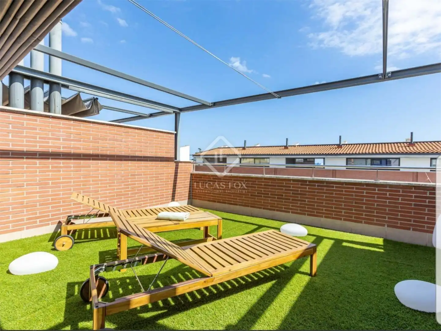 Terrasse von Wohnung zum Verkauf in Sant Andreu de Llavaneres mit Klimaanlage, Terrasse und Balkon