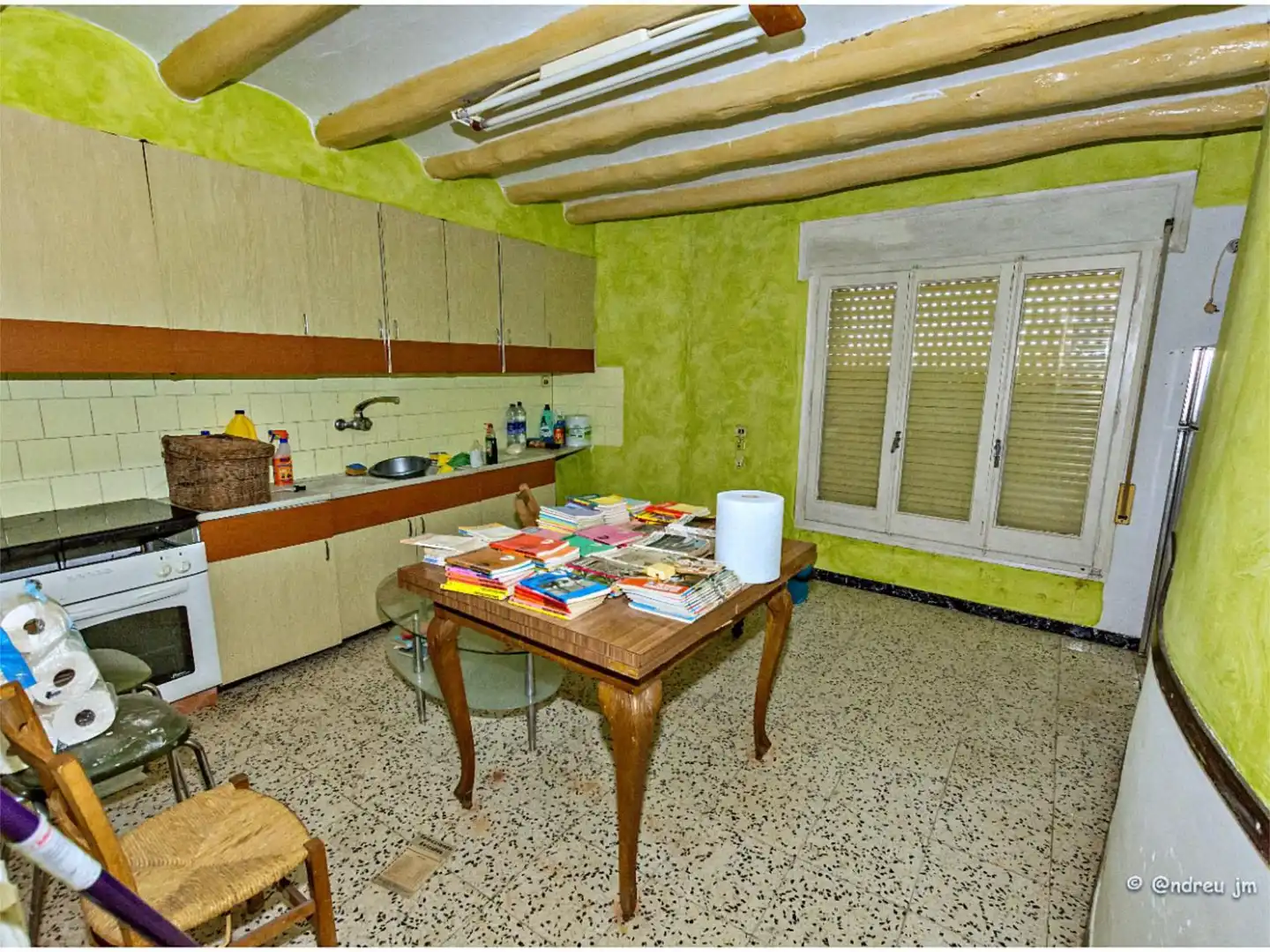 Einfamilien-Reihenhaus zum Verkauf in Carrer Major, 14, Argençola Küche von Einfamilien-Reihenhaus zum Verkauf in Argençola mit Abstellraum und Balkon