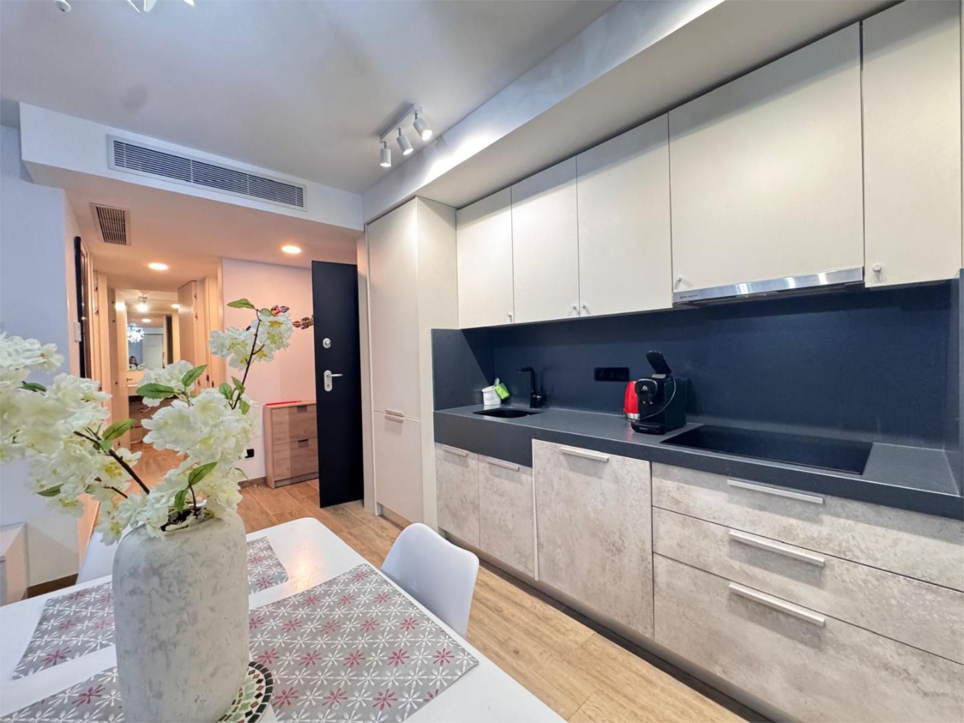 Apartament de lloguer a Avenida Espuña, 37, Los Balcones - Los Altos Cuina de Apartament de lloguer en Torrevieja amb Aire condicionat, Calefacció i Terrassa