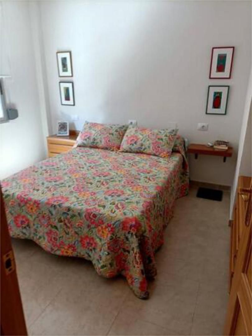 Dormitori de Apartament de lloguer en Benicasim / Benicàssim amb Calefacció, Jardí privat i Piscina