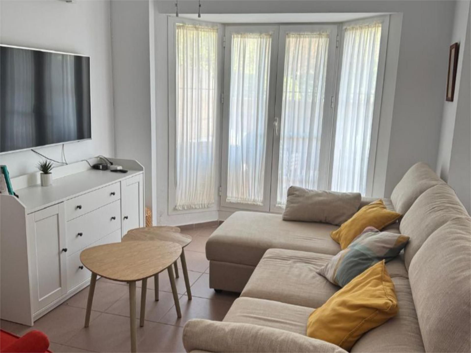 Flat for sale in Avenida Carla de Orleans, 30, Costa Ballena Golf Living room of Flat for sale in Rota with Air Conditioner, Terrace and Swimming Pool