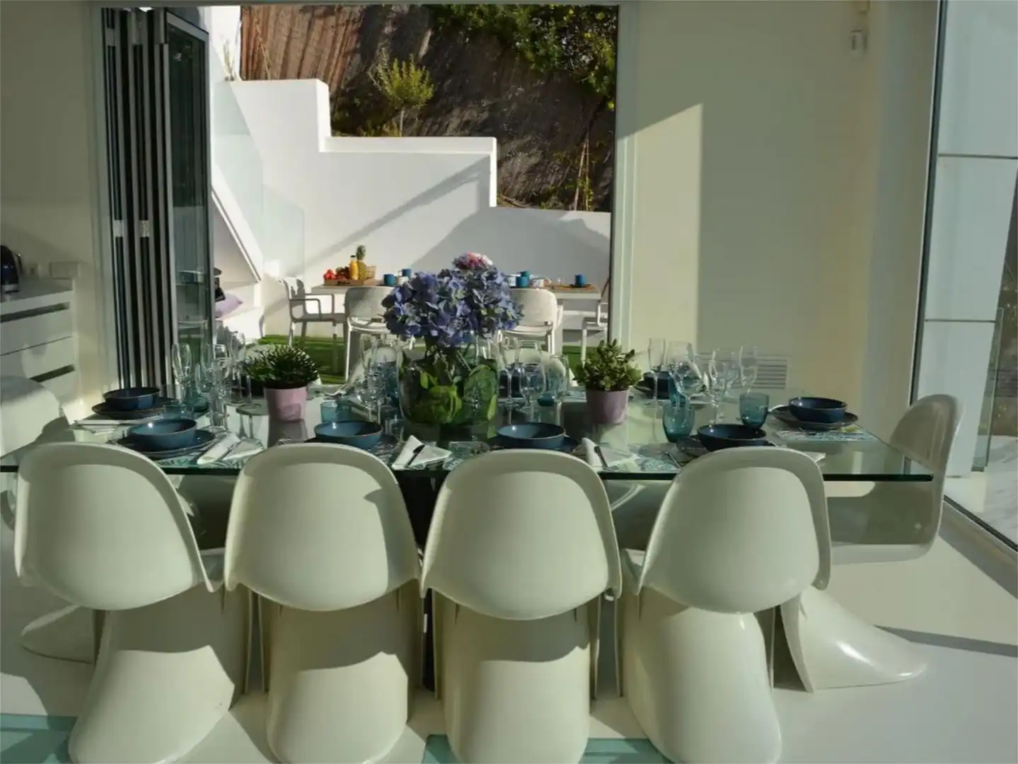Detached homes for rent in Carrer Malvasia, 46, Levantina - Montgavina - Quintmar Terrace of Detached homes for rent in Sitges with Air Conditioner, Heating and Private garden