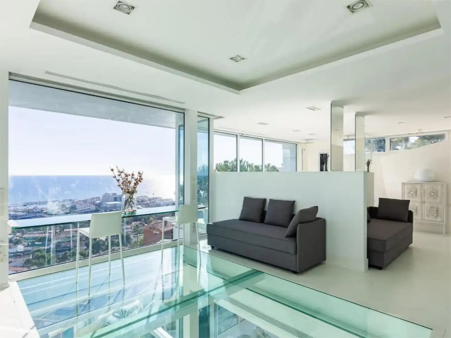 Detached homes for rent in Carrer Malvasia, 46, Levantina - Montgavina - Quintmar Living room of Detached homes for rent in Sitges with Air Conditioner, Heating and Private garden