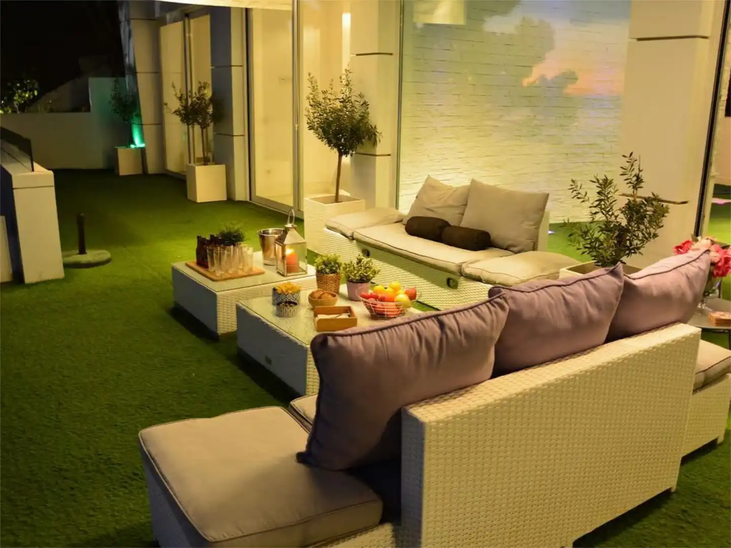 Detached homes for rent in Carrer Malvasia, 46, Levantina - Montgavina - Quintmar Terrace of Detached homes for rent in Sitges with Air Conditioner, Heating and Private garden
