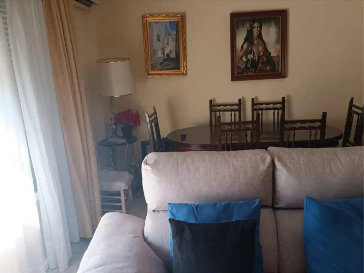 Piso en venta en Avenida Valencia, 113, Villanueva del Arzobispo Sala de estar de Piso en venta en Villanueva del Arzobispo con Aire acondicionado, Calefacción y Amueblado