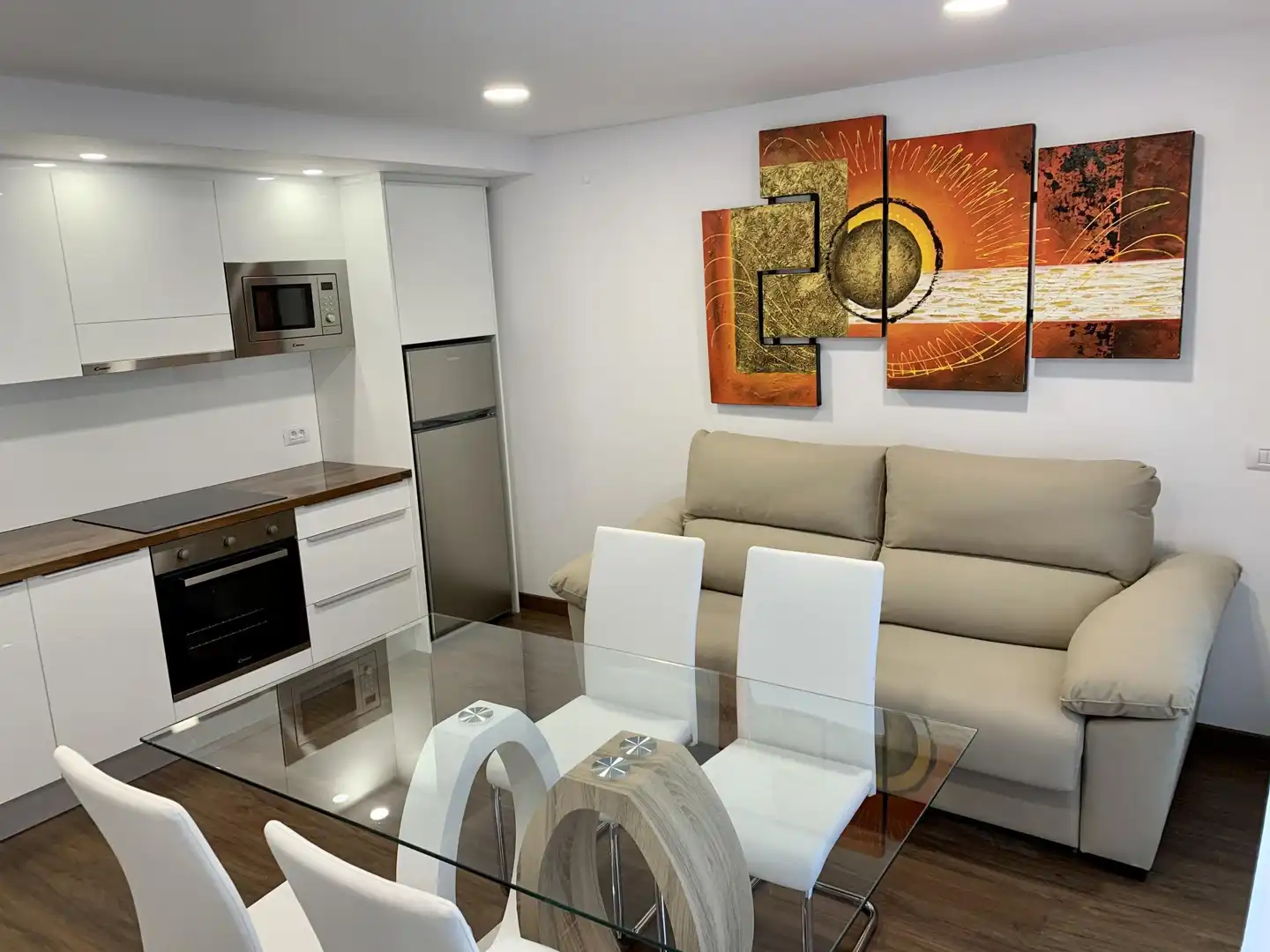 Wohnung zum Verkauf in Avenida Ernesto Sarti, 34, Torviscas Bajo Wohnzimmer von Wohnung zum Verkauf in Adeje mit Klimaanlage, Heizung und Privatgarten