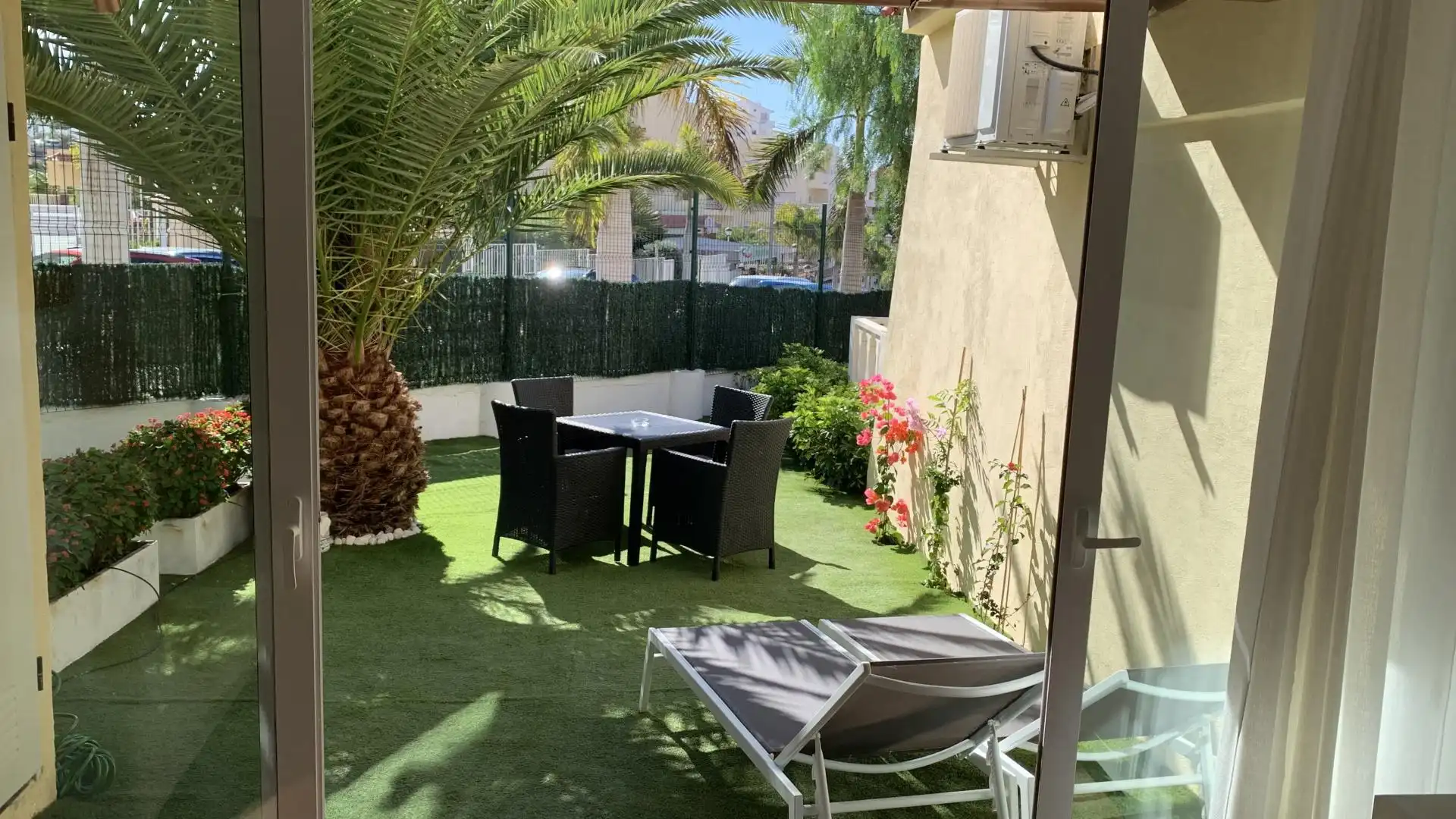Wohnung zum Verkauf in Avenida Ernesto Sarti, 34, Torviscas Bajo Terrasse von Wohnung zum Verkauf in Adeje mit Klimaanlage, Heizung und Privatgarten