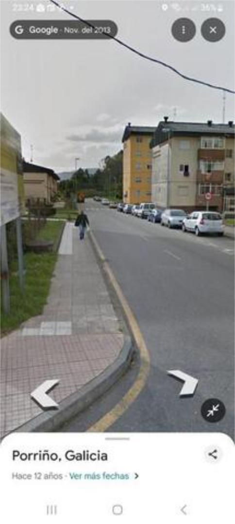 Exterior view of Flat for sale in O Porriño    with Heating, Private garden and Furnished