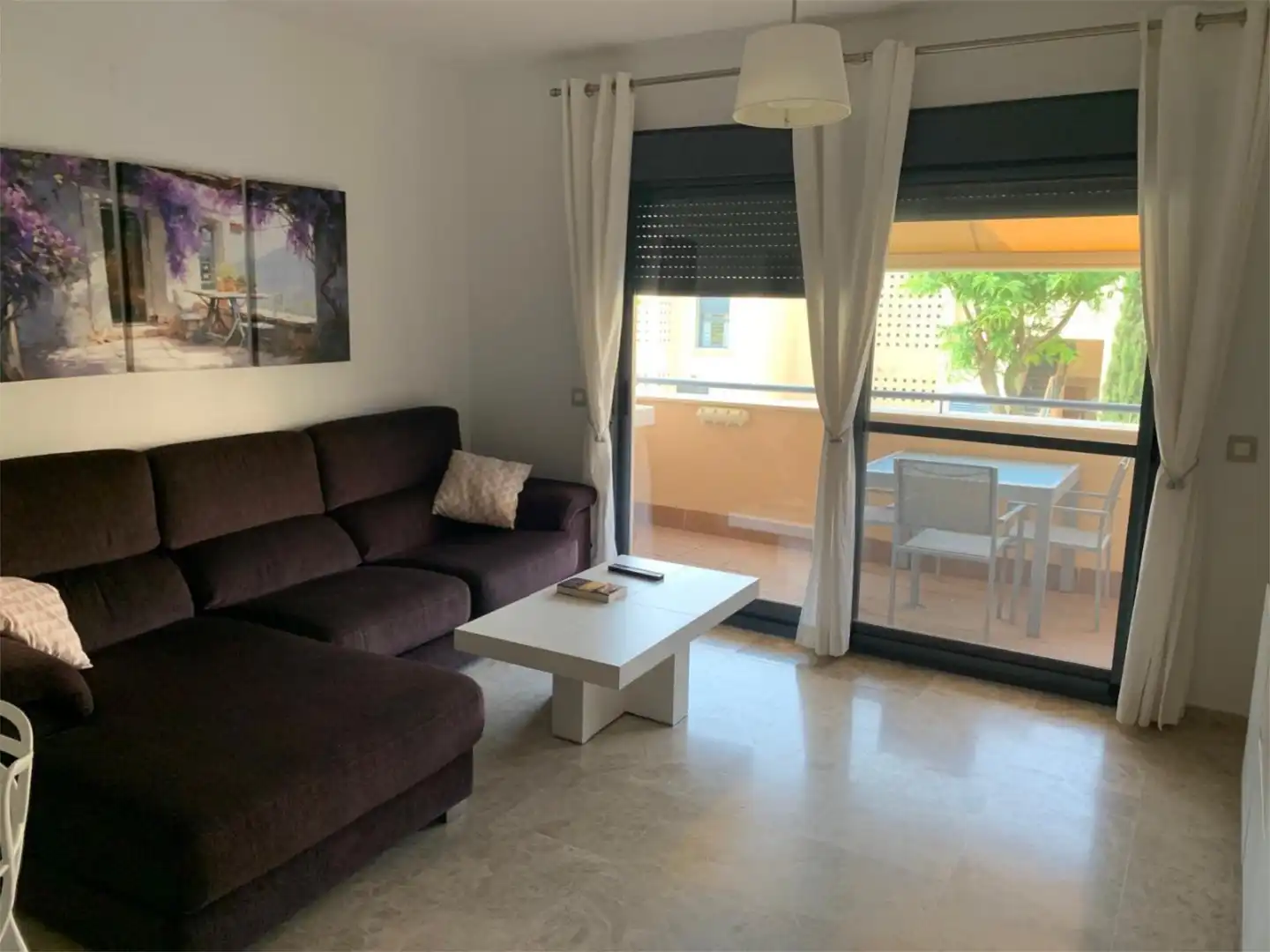 Flat for sale in Calle Beethoven, 4, Las Tres Piedras - Costa Ballena Living room of Flat for sale in Chipiona with Air Conditioner, Terrace and Swimming Pool