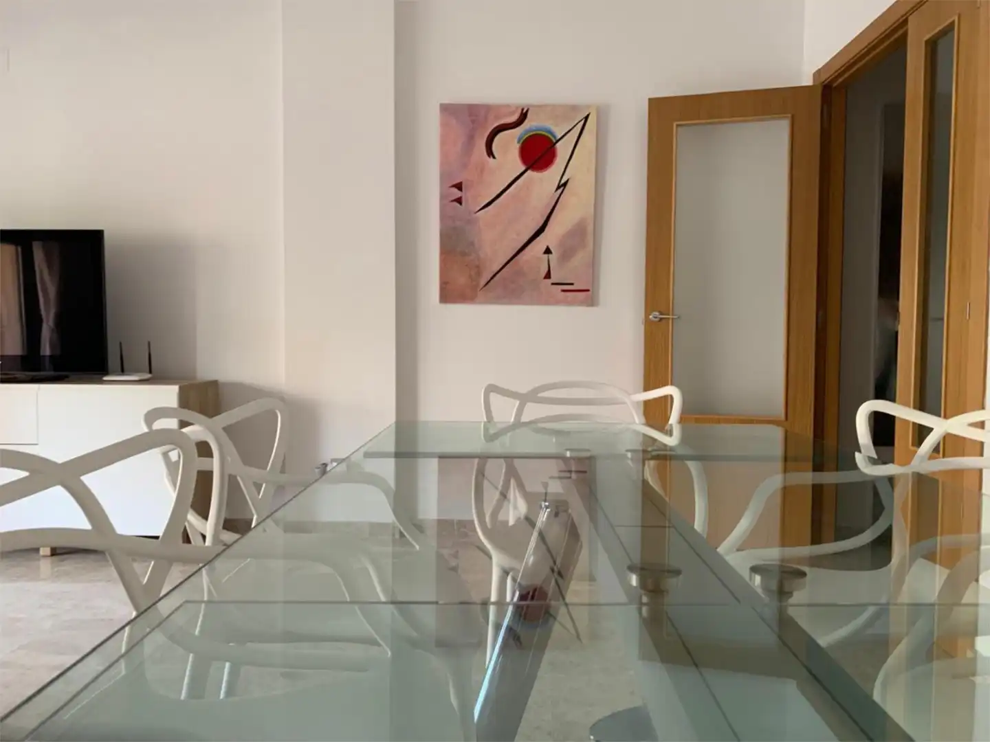 Flat for sale in Calle Beethoven, 4, Las Tres Piedras - Costa Ballena Dining room of Flat for sale in Chipiona with Air Conditioner, Terrace and Swimming Pool
