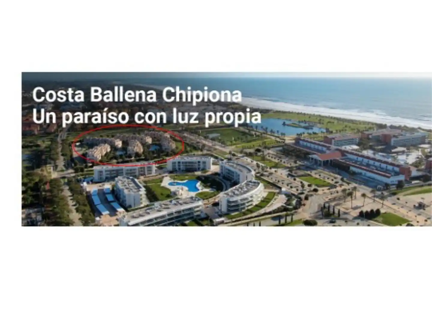 Flat for sale in Calle Beethoven, 4, Las Tres Piedras - Costa Ballena Exterior view of Flat for sale in Chipiona with Air Conditioner, Terrace and Swimming Pool